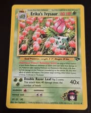 Pokemon TCG Erika's Ivysaur Card 41/132 Gym Challenge Regular Uncommon MP
