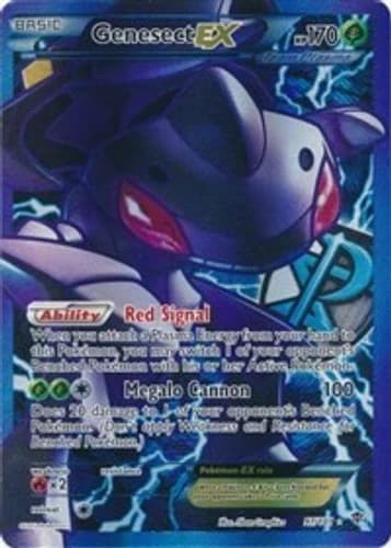 Genesect EX (Team Plasma, 97 Full Art) (#97/101) -  BW - Plasma Blast MP Pokemon