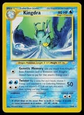 Pokemon Card Neo Revelation Kingdra 19/64 Rare