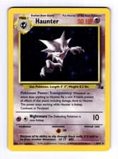 1999 Pokémon Fossil Haunter #6 RH Holo NM