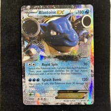 Pokemon Blastoise EX XY30 Black Star Promo Ultra Rare Holo - MP