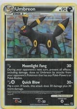 Umbreon - 10/90 (Cracked Ice Holo) Holo Rare Deck Exclusives 010/090 LP