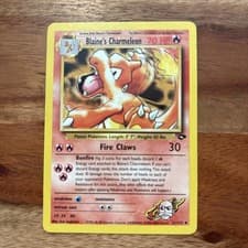 Blaine's Charmeleon 31/132 Gym Challenge Regular LP - Top Loader Included
