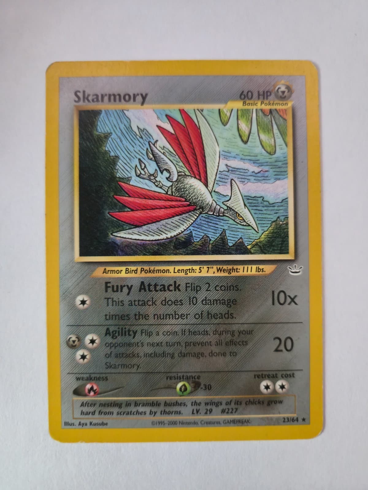 Skarmory 23/64 Neo Revelation Regular