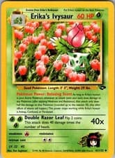 Erika's Ivysaur 41/132 Uncommon Gym Challenge Pokemon Unlimited Lightly Played