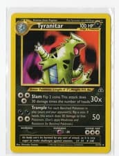 Pokemon Tyranitar (31) Rare Neo Discovery 31/75 NM WOTC Vintage