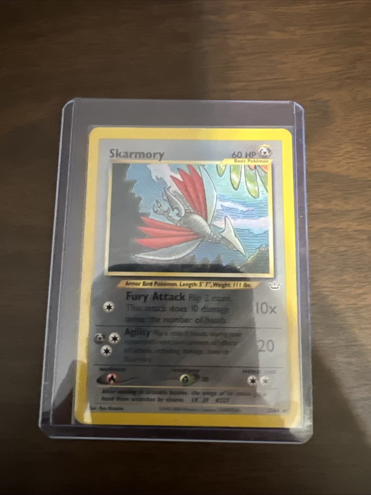 Pokémon TCG Skarmory Neo Revelation Card 23/64 Unlimited Rare Non-Holo