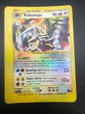 Kabutops - 150/144 - Pokemon Skyridge Reverse Holo Crystal Card HP