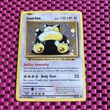 Snorlax XY179 Black Star Promo - XY Promo - Pokémon Card 