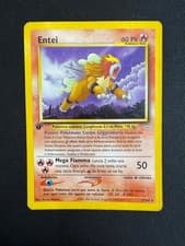 Pokemon Entei 17/64 Neo Revelation Rare First Edition Wizards ITA Vintage