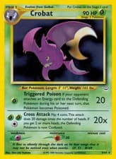 Crobat - 4/64 - Pokemon Neo Revelation Unlimited Holo Rare Card WOTC NM
