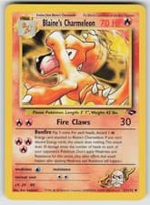 Blaine's Charmeleon Unlimited 31/132 Uncommon Gym Challenge Pokemon LP