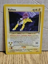 Raikou 22/64 Neo Revelation Non-Holo Pokemon Card TCG