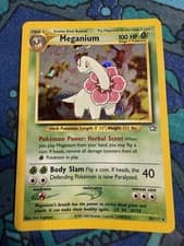 Pokemon Neo Genesis 1st Edition Holo Rare Meganium 10/111