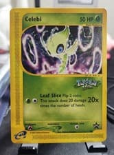 Pokémon TCG Celebi 50 Wotc Pokémon 4ever Promo Non Holo HP 