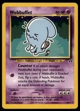 WOBBUFFET 35/75 RARE NEO DISCOVERY POKEMON UNLIMITED MP