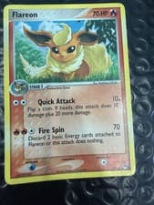 2006 Pokémon Flareon 2/17 Holofoil Pop Series 3 MP