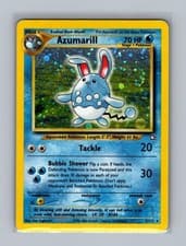 Azumarill 2/111 Rare Neo Genesis Pokemon Unlimited Holo MP