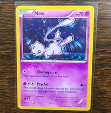 Pokémon TCG - Mew XY Holo Promo English XY192 Basic Psychic 70 HP 2017