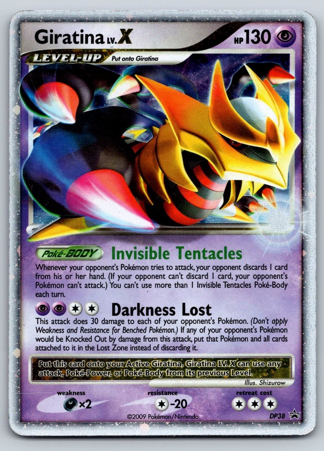 Giratina LV. X DP38 Promo - Diamond and Pearl - MP - Pokemon Card