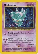 Pokemon Misdreavus 11/64 Holofoil HP Neo Revelation Holo Rare