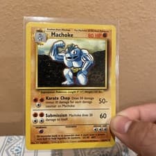 Machoke 034/102 Base Set (Shadowless) Regular