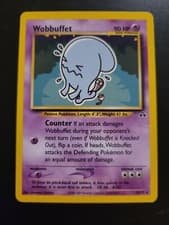 Pokemon TCG Card 2000 Neo Discovery Wobbuffet 35/75
