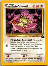 Team Rocket's Meowth Promo WoTC Promo 18/53 NM