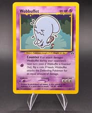 Nintendo Wobbuffet Neo Discovery 35/75 Rare Regular Unlimited 90HP ENG 2001
