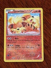 Growlithe RC4/RC25 Legendary Treasures: Radiant Collection Holo