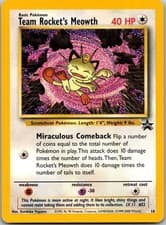 Team Rocket's Meowth Promo WoTC Promo 18/53 NM