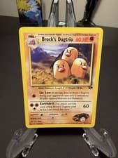 Pokémon TCG Brock's Dugtrio Gym Challenge 22/132 Unlimited Rare LP