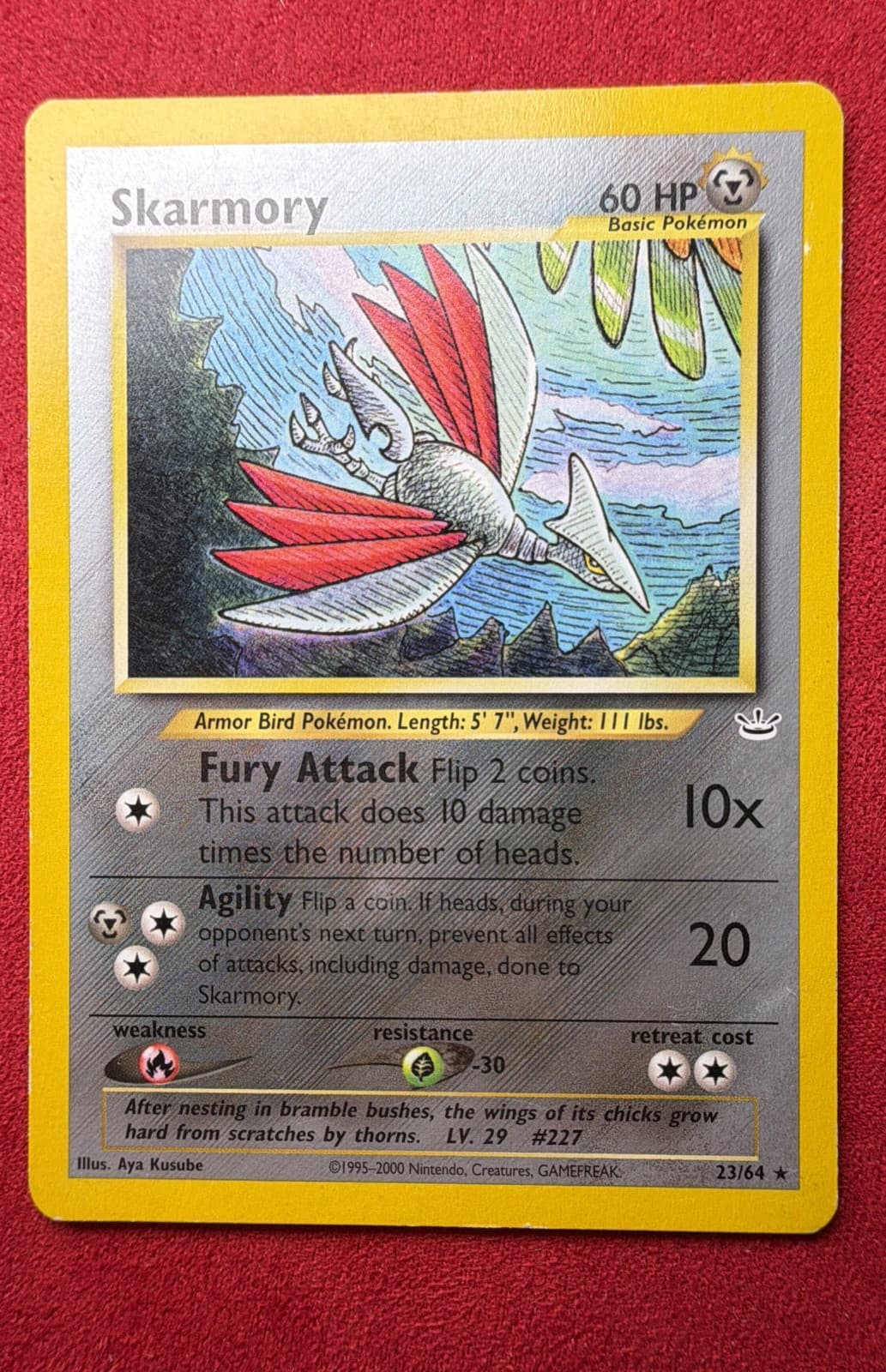 Skarmory 23/64 Neo Revelation Regular