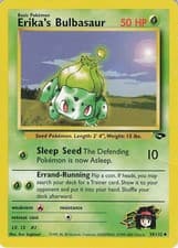 Erika's Bulbasaur Unlimited Uncommon Gym Challenge 039/132 LP