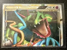 Rayquaza & Deoxys Legend Top Half #89 Holo Rare HS Undaunted