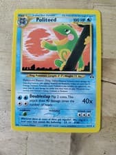 Politoed LP 27/75 Neo Discovery Regular Pokemon Tcg