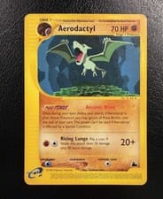 Pokemon TCG Aerodactyl 1/144 Skyridge Rare Non-Holo MP
