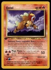 ENTEI 17/64 RARE NEO REVELATION POKEMON 1ST EDITION LP 1D