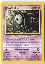 Unown [A] (33) Unlimited [Neo Discovery - 33/75] - NM - CR CG gangs