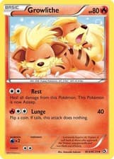 Growlithe - RC4/RC25 - Pokemon Legendary Treasures Radiant Collection Card LP