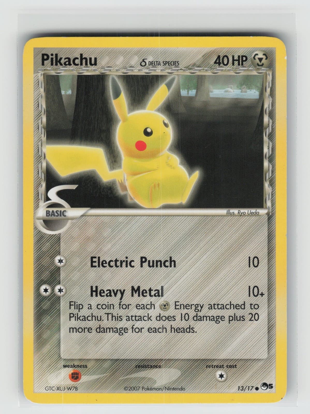Pikachu (Delta Species) POP Series 5 [POP - 013/017] Pokemon MP