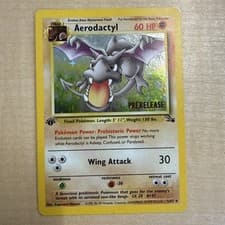 Aerodactyl (Prerelease) 01/62 Wotc Promo Holo