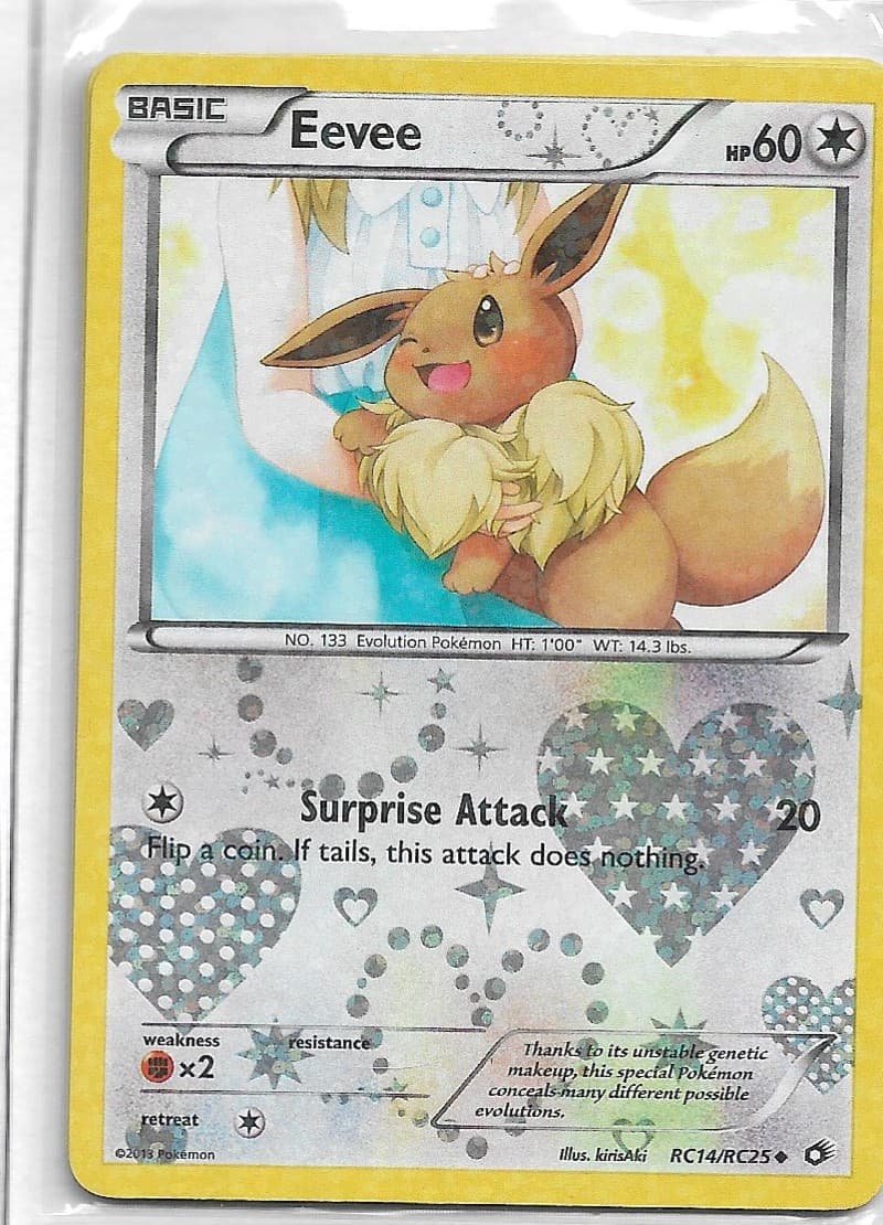 Eevee Uncommon Legendary Treasures: Radiant Collection RC14/RC25 LP