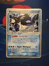 Blastoise ex 104/112 Holo EX Rare FireRed & LeafGreen Pokemon English DMG