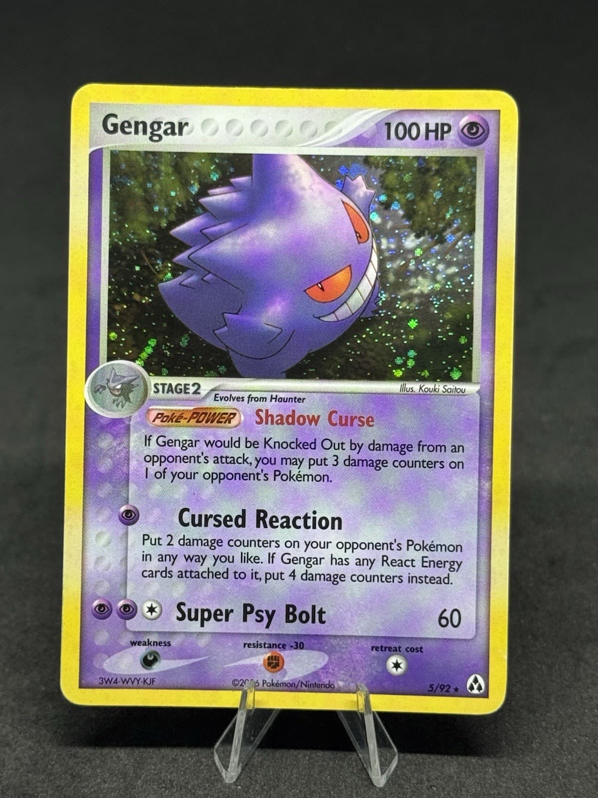 Gengar 5/92 Legend Maker Holo