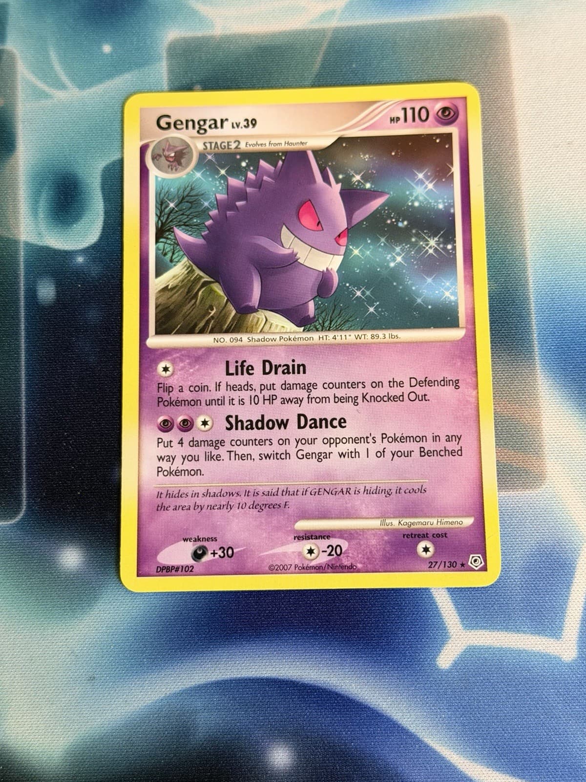 Gengar 27/130 Diamond and Pearl Regular NM