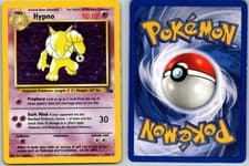 HYPNO POKEMON FOSSIL 8/62 RARE HP HOLO UNLIMITED HOLO