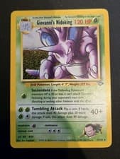 Pokémon Card TCG Giovanni's Nidoking 7/132 Gym Challenge Holo Unlimited Pokemon