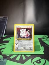 Pokémon TCG Clefairy Base Set Shadowless Holo Rare Card 5/102 CLEAN