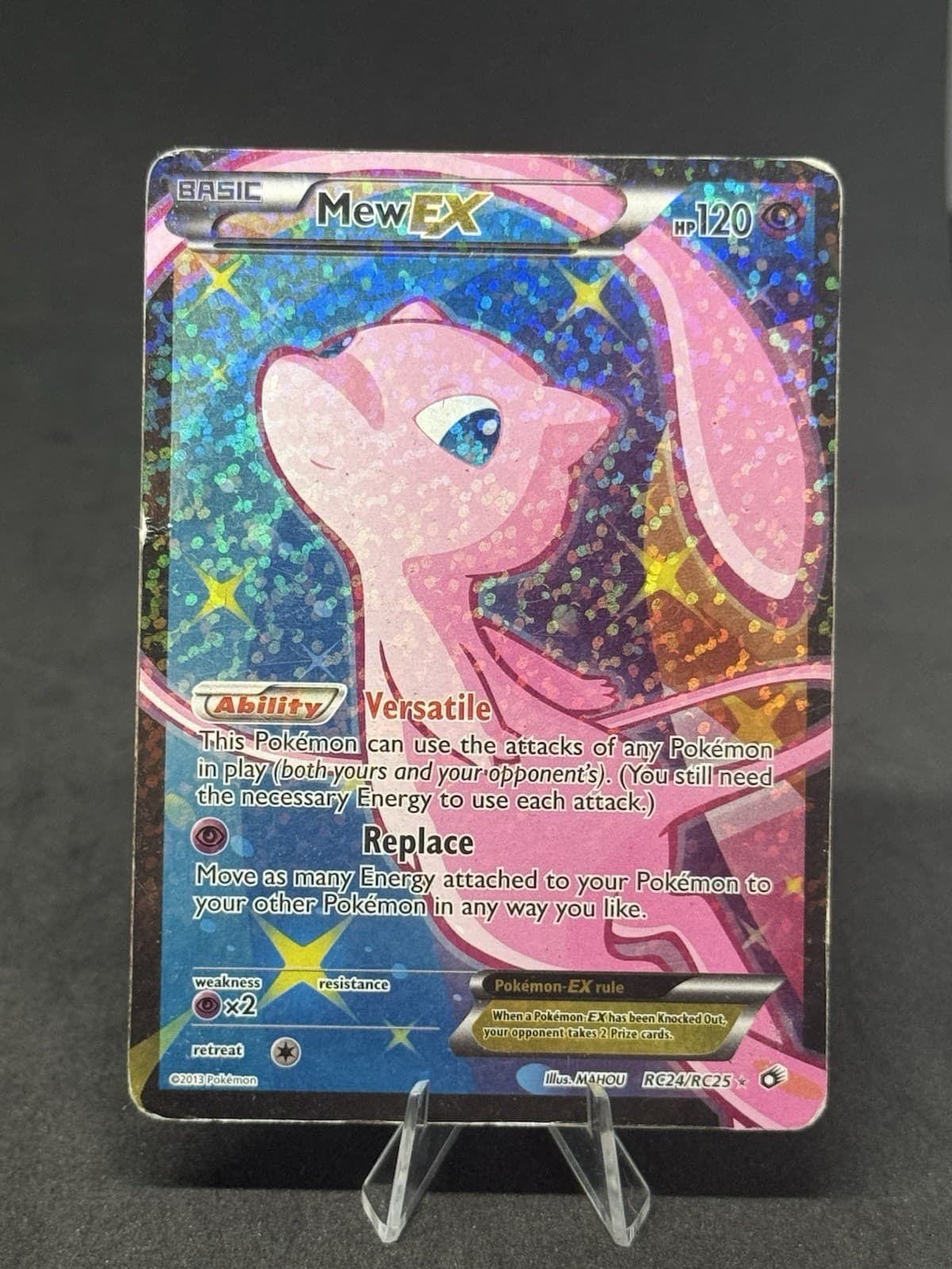 Mew EX (Full Art) RC24/RC25 Legendary Treasures: Radiant Collection Holo